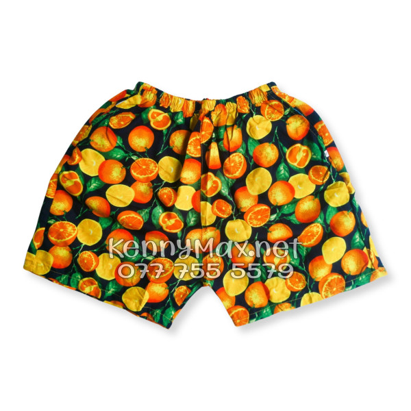 Set Áo Sơ Mi Quần Short Tropical Cam Vàng Nền Đen Đi Biển Nam Nữ