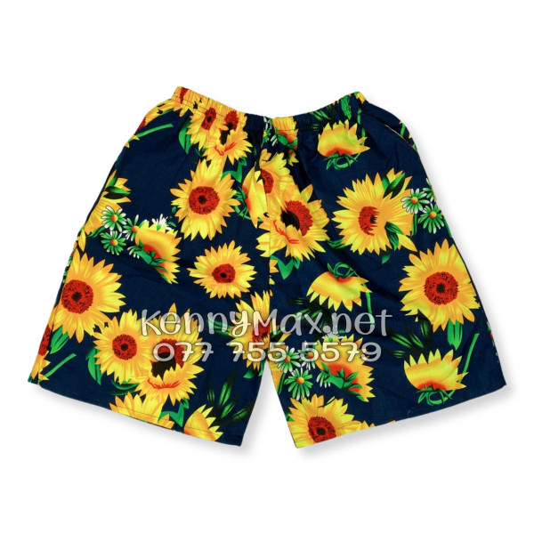 Set Áo Sơ Mi Quần Short Tropical Hoa Cúc Đi Biển Nam Nữ