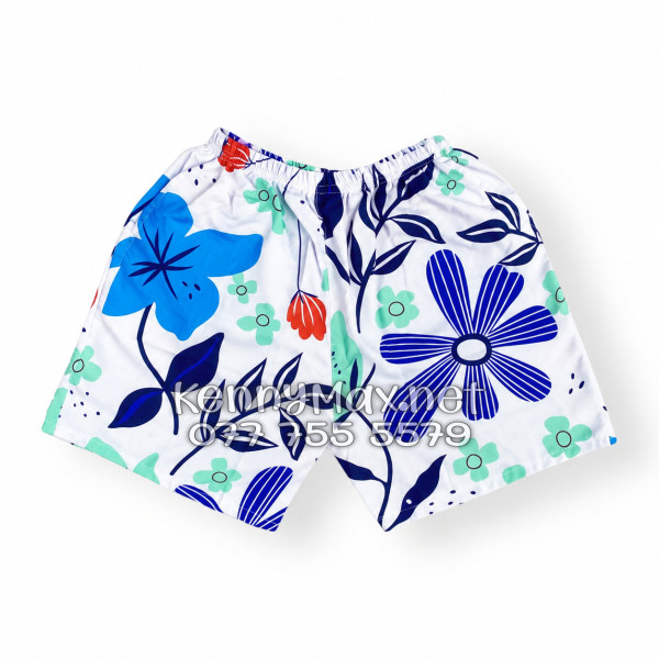 Set Áo Sơ Mi Quần Short Tropical Hoa Tulip Đi Biển Nam Nữ